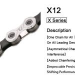 Cadena Suniik KMC 12V (126 links)