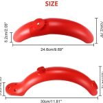 Guardabarros rojos para Xiaomi M365 y PRO (incluye delantero y trasero)