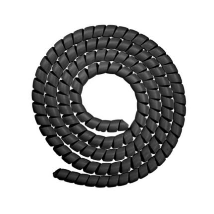 Cubre cables protector negro (1 metro)