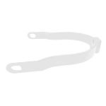 Soporte guardabarros para Xiaomi M365 y PRO (blanco) [Plástico]