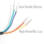 Botonera para luz y claxon (Conector SM incluido)