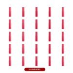 Tope Funda (Pack 20 unidades) Rojo