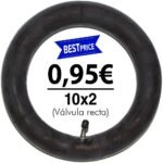 Cámara de aire 10x2 / 2,125 (válvula recta) (estándar)