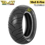 Neumático 75/250R6.0 (10x3) E-Fire  - Dualtron Victor (antiguos), Luxury, Eagle, Spider y Togo