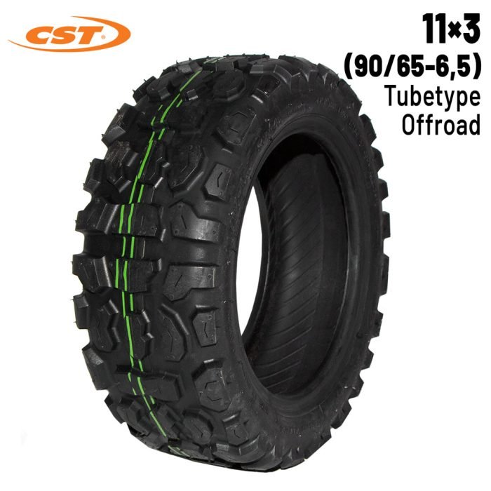 Rueda Cubierta 11x3 offroad (90/65-6,5) [CST] Tubetype