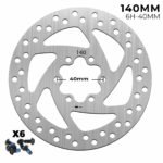 Disco de freno 140mm Smartgyro y similares - Redondo (6H -44MM)