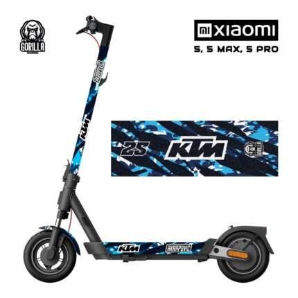 Vinilo KTM Blue con base antideslizante para Xiaomi 5 / 5 PRO / 5 MAX  / 4 PRO 2 GEN