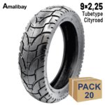 Pack 20 unidades - Rueda Cubierta 9x2,25 para Xiaomi