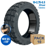 Neumático 10x2,75-6,5 Offroad Tubeless (Con gel antipinchazos)  - 10 unidades