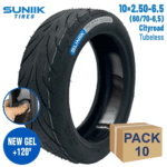 Neumático con gel antipinchazo 10x2,50-6,5 Cityroad  - 10 unidades