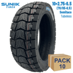 Neumático Tubeless 10x2,75-6,5 (70/65-6,5) Semitaco  - 10 unidades