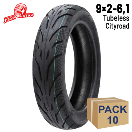 Rueda 9x2-6,1 Tubeless  - 10 unidades