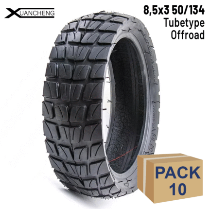 Rueda cubierta 8,5x3 50/134 TubetypeOffroad  - 10 unidades