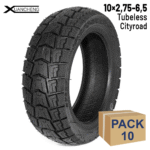 Rueda cubierta semi-todoterreno 10x2,75-6,5 Tubeless  - 10 unidades