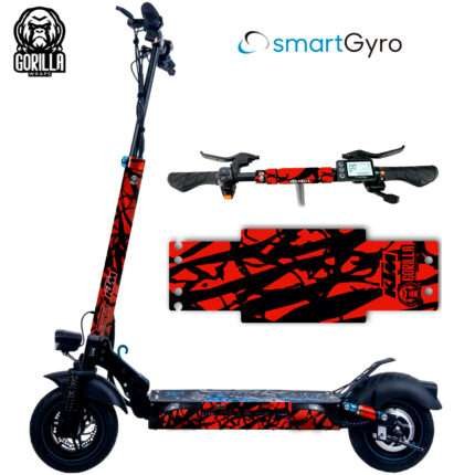Vinilo + base antideslizante para Smartgyro Rockway, Speedway y Crossover  KTM - Rojo