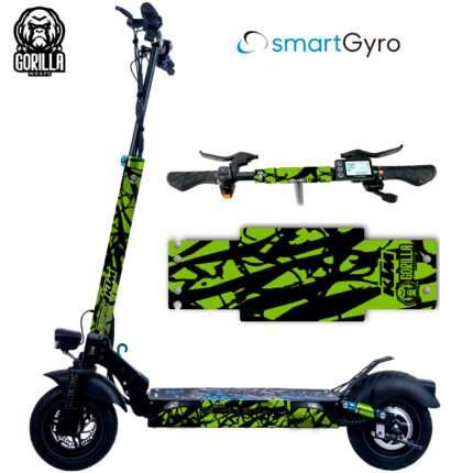 Vinilo + base antideslizante para Smartgyro Rockway, Speedway y Crossover KTM - Verde