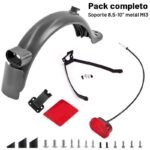 Pack completo guardabarros trasero para Xiaomi (Soporte metal MI3 para 8,5 y 10 pulgadas)