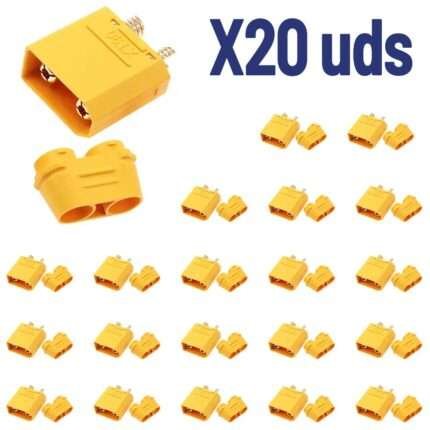 Conector XT90 ( Pack de 20 pares)