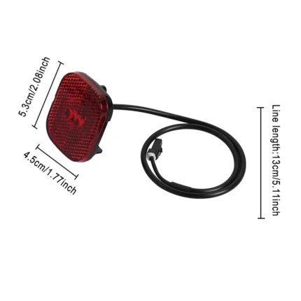 Luz LED Trasera para Patinete eléctrico Segway Ninebot ZT3 Pro