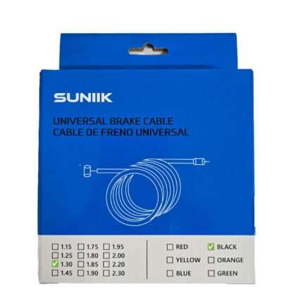 Cable de Freno Genérico 1.3 metros (Negro)