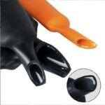 Tubo termorretráctil con adhesivo interno (doble pared) negro de 100 metros - 1 ROLLO 3:1 (6.4 milímetros)