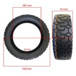 Neumático 70/60-7,5 Tubeless Offroad para Ninebot ZT3 Pro / Ninebot MAX G3 E(Con gel antipinchazos)