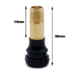 Válvula tubeless recta de 30mm ( Pack 1 de 20 unidades)