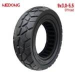 Rueda Maciza 9x3-5,5 Para Patinete Kukirin G2 Pro