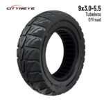 Rueda Maciza 9x3-5,5 Para Patinete Kukirin G2 Pro