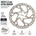 Disco de freno 160MM Premium (grosor 2,3MM) Smartgyro y similares - (6H -44MM)