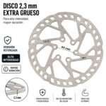Disco de freno 140MM Premium (grosor 2,3MM) Smartgyro y similares - (6H -44MM)