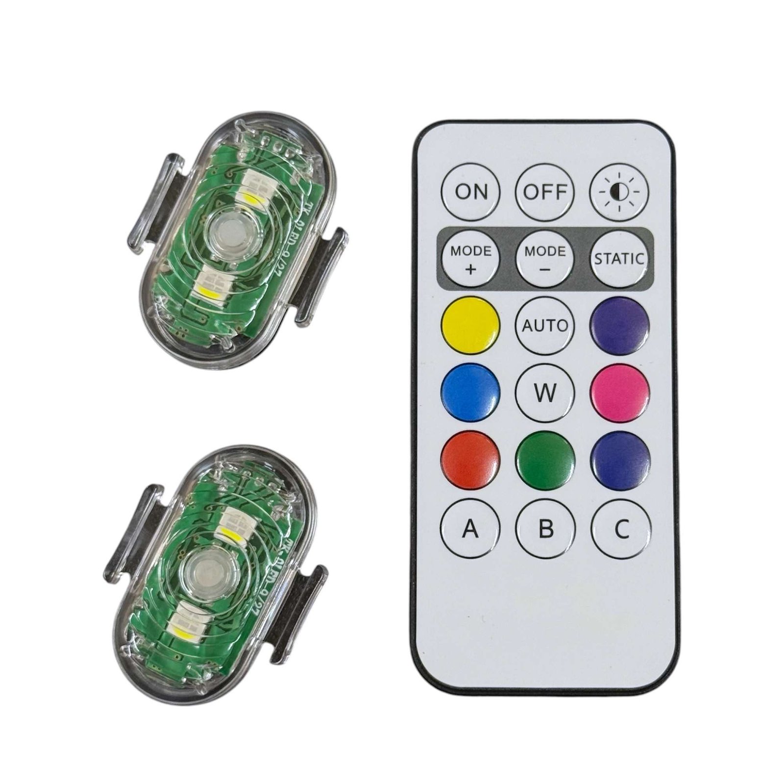 Photoroom_20260607_121306.jpg Luz Led RGB Con Mando ( Par ) - Imagen 1