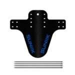 Guardabarros Universal Fibra Carbono Azul