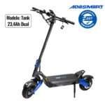 Adasmart Tank  Patinete Eléctrico 48V 23,4Ah Doble Motor Homologado DGT