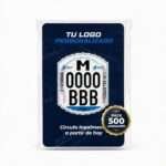 Matrículas DGT personalizadas con logotipo – Lote 500 unidades