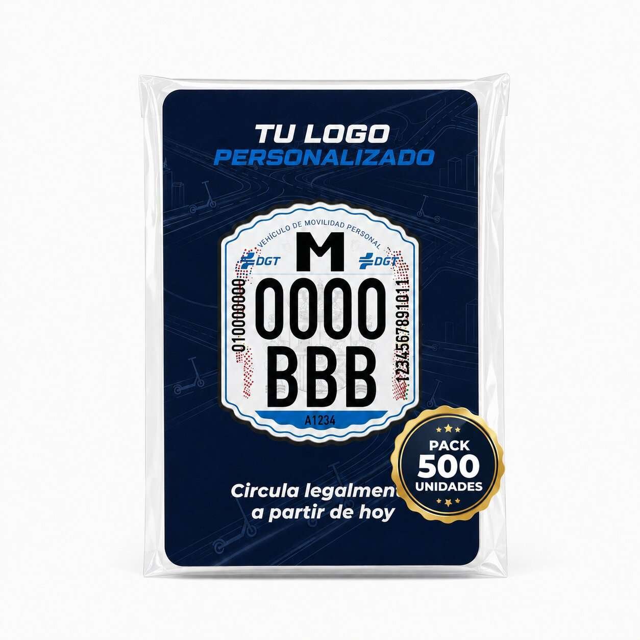 d60aaea7-b121-43f4-a019-f0c4ed948bd3.jpg Matrículas DGT personalizadas con logotipo – Lote 500 unidades - Imagen 1