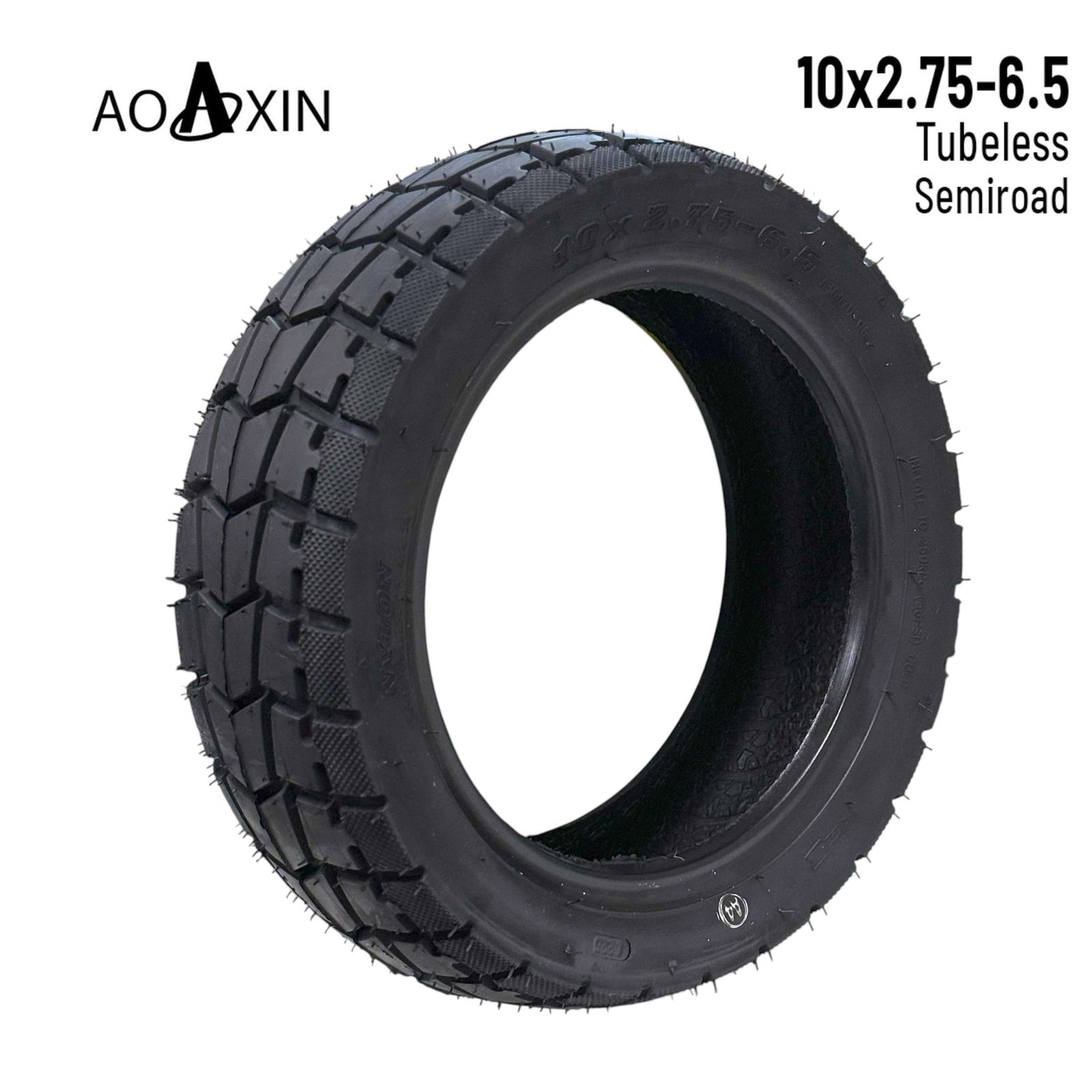 semiax.jpg Rueda cubierta semi-todoterreno 10x2,75-6,5 Tubeless - Imagen 1