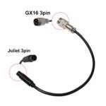 Cable convertidor GX16 a Juliet de 3 pines