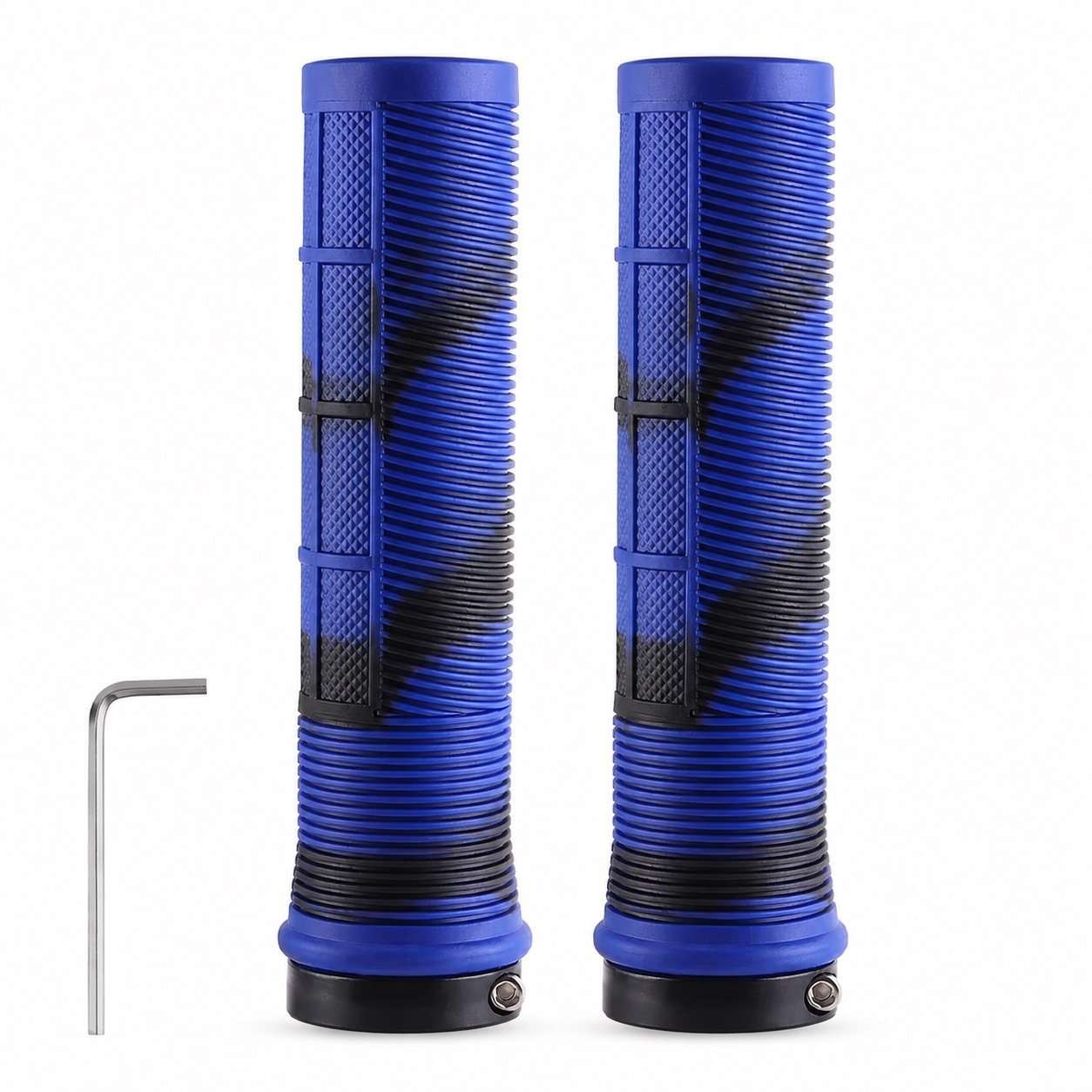 puno1.jpeg Puño Para Patinete eléctrico y Bicicleta Color Azul - Imagen 1