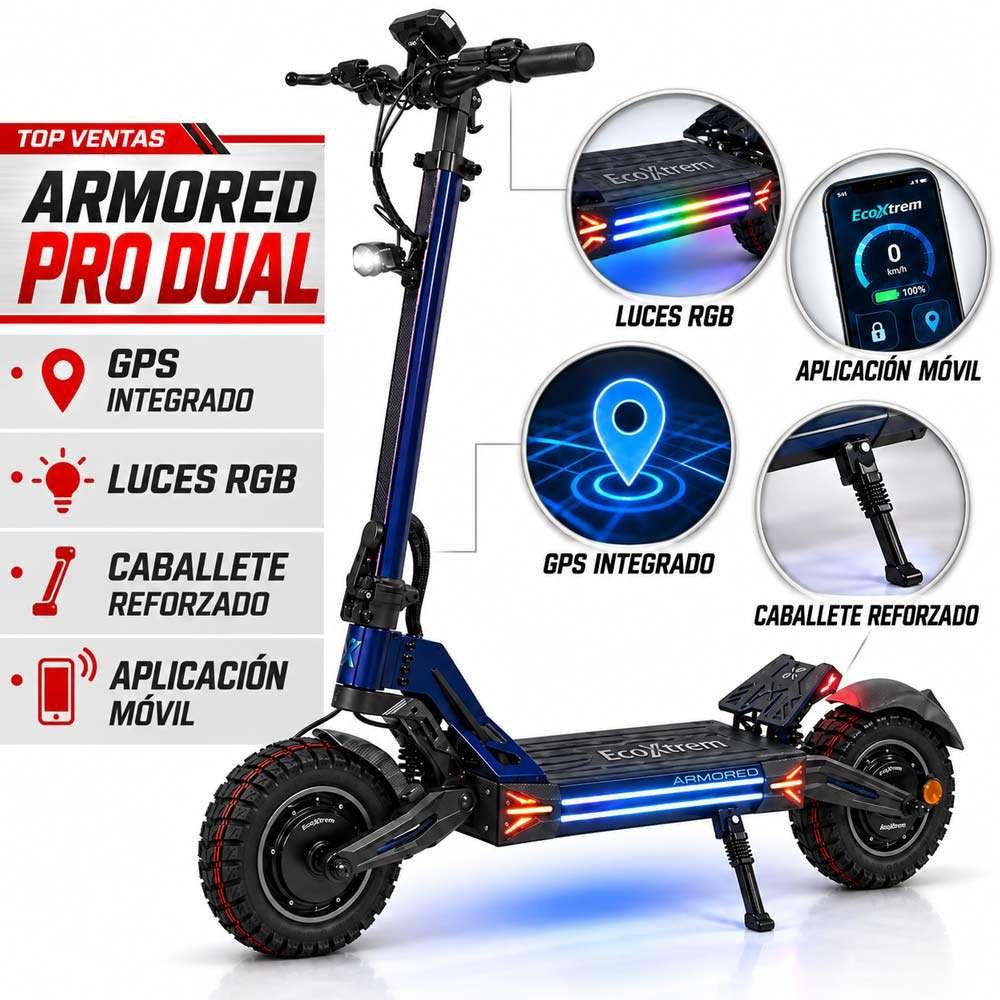 Armored-PRO-Dual.jpg Ecoxtrem Armored PRO Dual 24 Ah – DGT Homologado 2027 (Azul) - Imagen 1