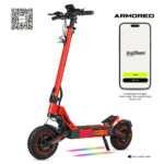 Ecoxtrem Armored PRO Dual 24 Ah – DGT Homologado 2027 (Rojo)